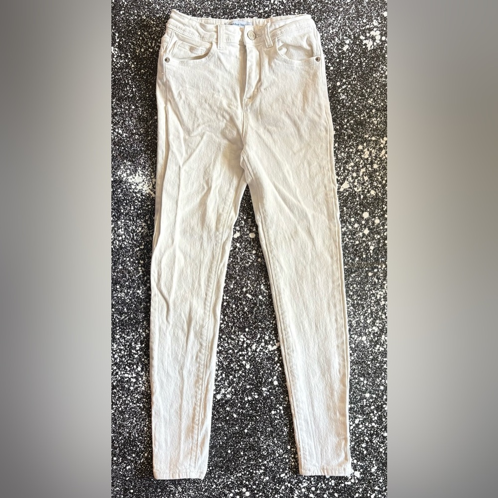 Middua Basic Cream Skinny Jean Size (4 US)